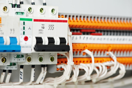 electrical fuseboxes and power lines switchers